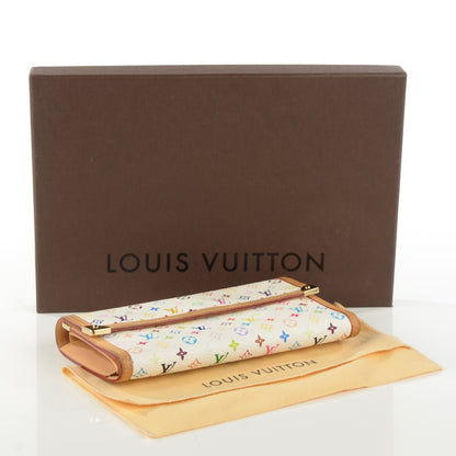 Louis Vuitton Monogram Multicolor Porte Tresor International Wallet White 4 of 7