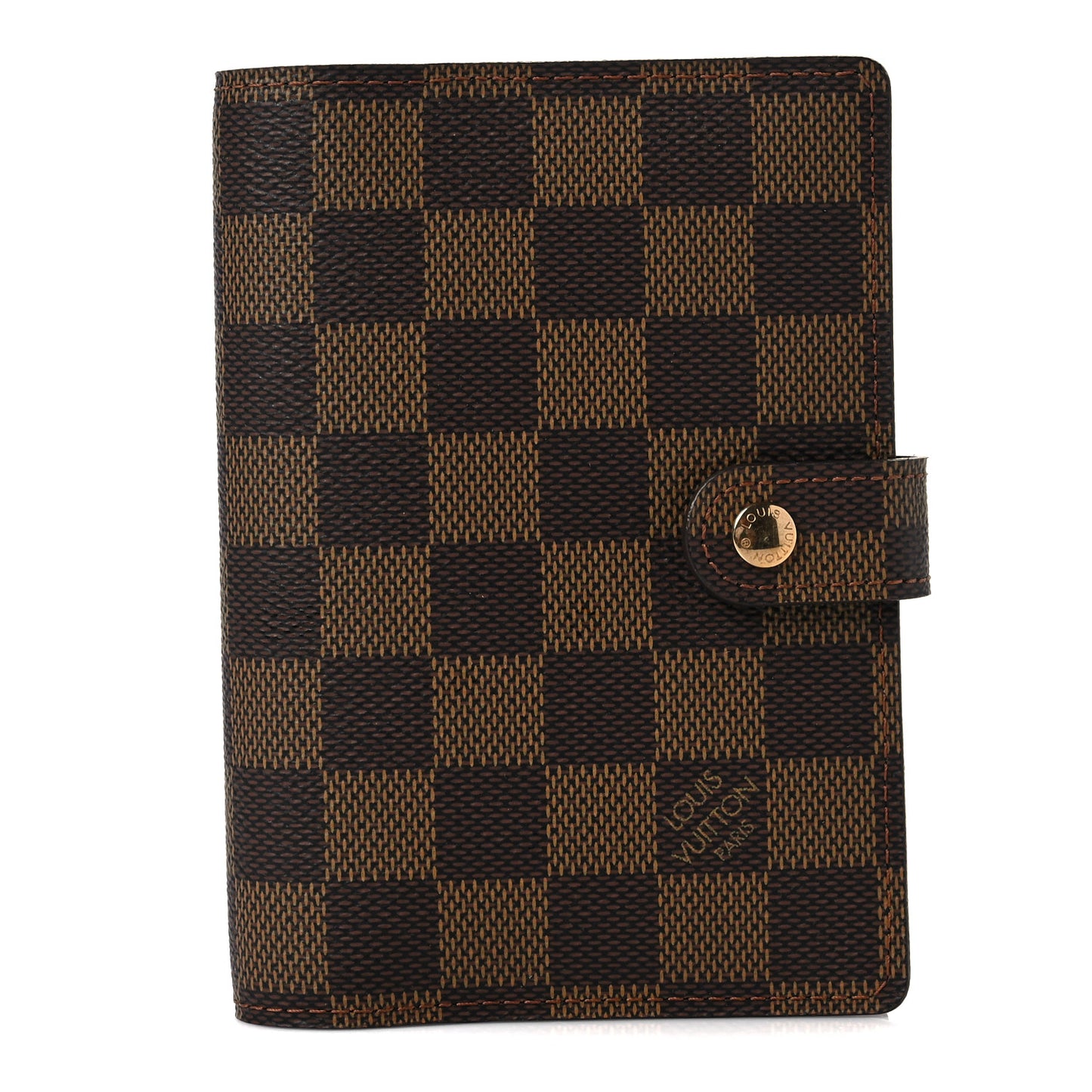 Damier Ebene Small Ring Agenda Cover