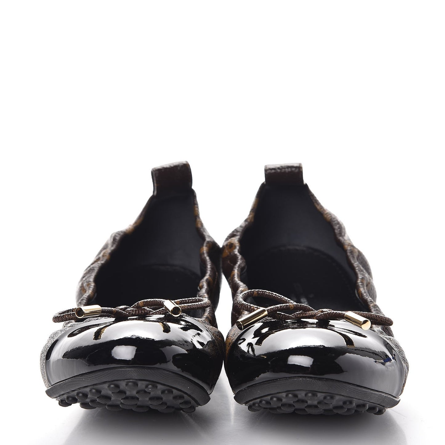 Monogram Flirty Ballerina Flats 39 Black
