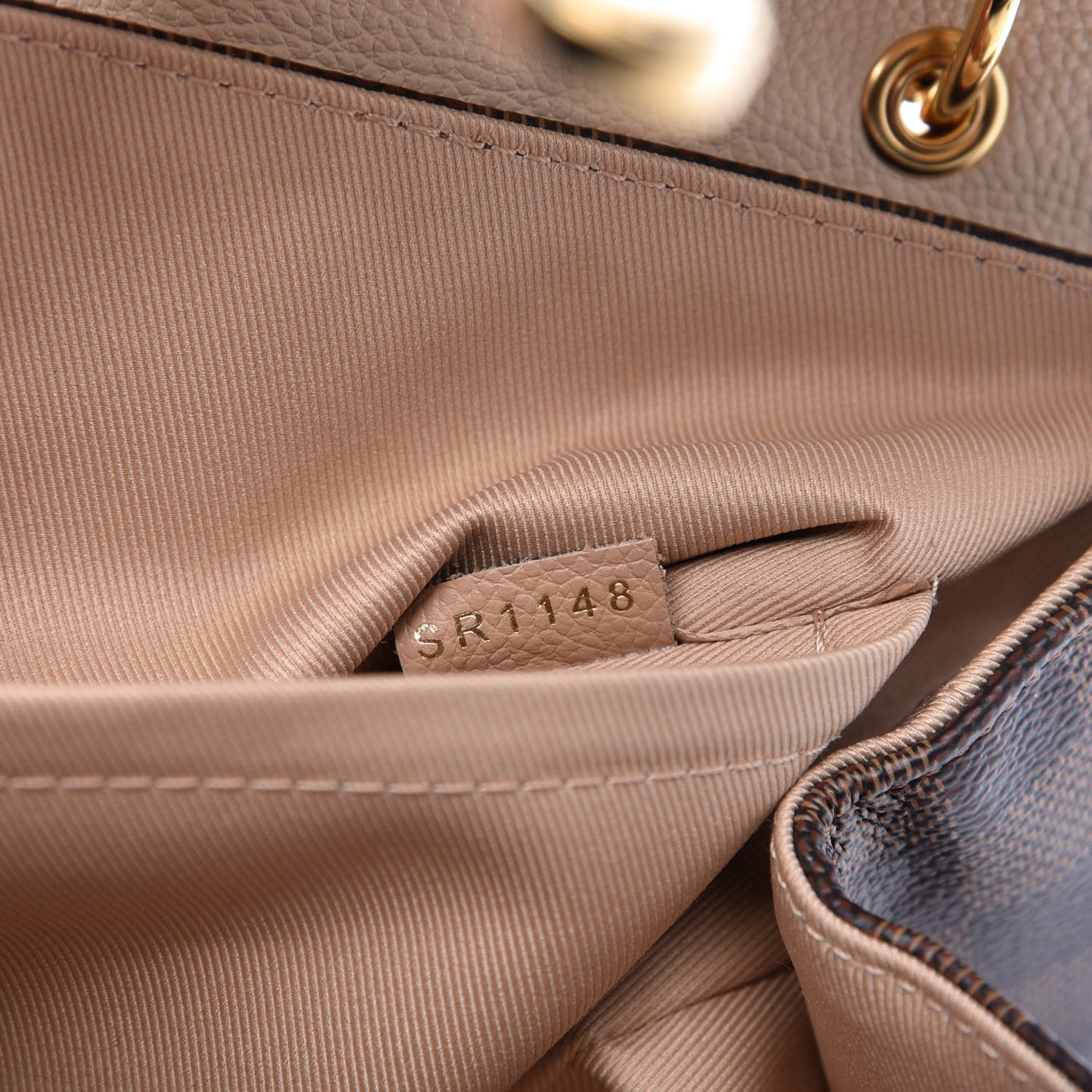 Damier Ebene Clapton Backpack Creme