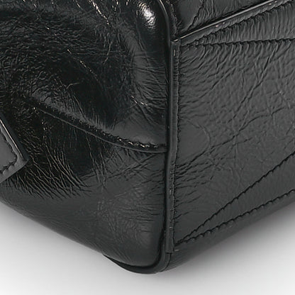 Givenchy Creased Patent Calfskin Small ID Flap Black 9 of 10
