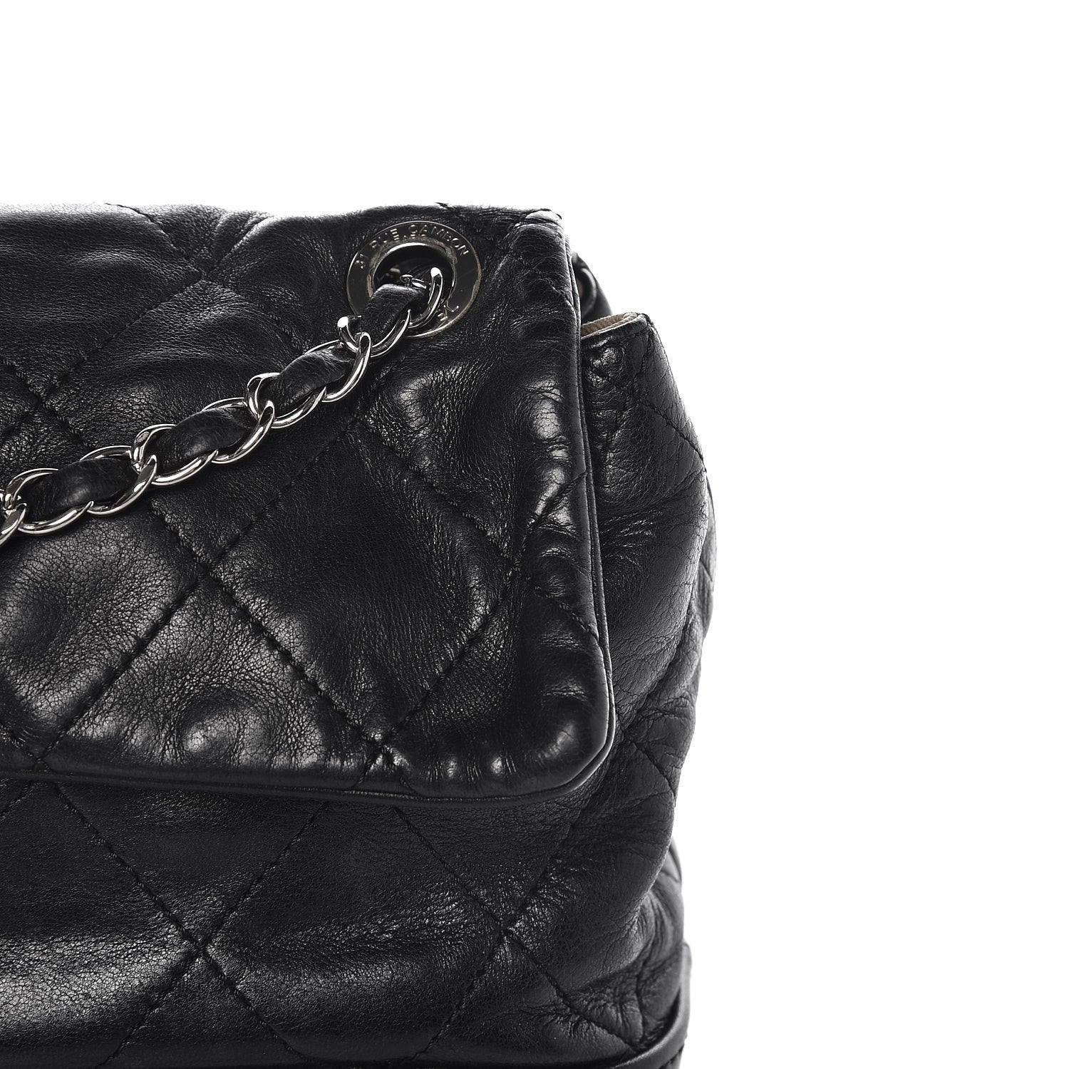 Chanel Calfskin Quilted VIP Flap Black 12 of 12