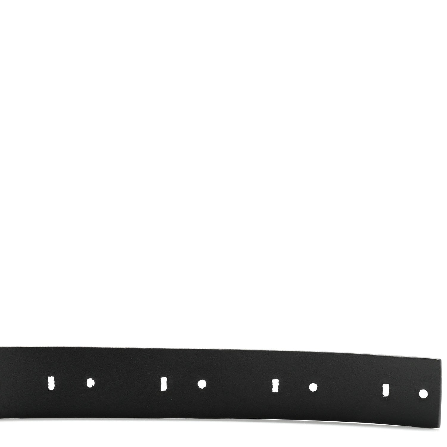 Versace X FENDI Calfskin Fendace Logo Belt 100 40 Black 4 of 8