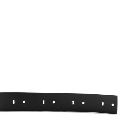 Versace X FENDI Calfskin Fendace Logo Belt 100 40 Black 4 of 8