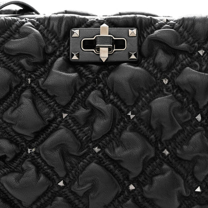 Valentino Garavani Nappa Spikeme Clutch Black 7 of 9
