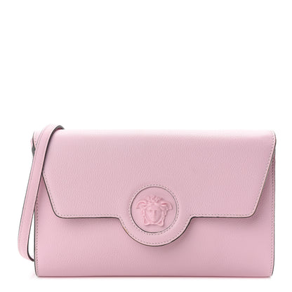 Versace Vitello Medusa Clutch Bag Pink 1 of 8