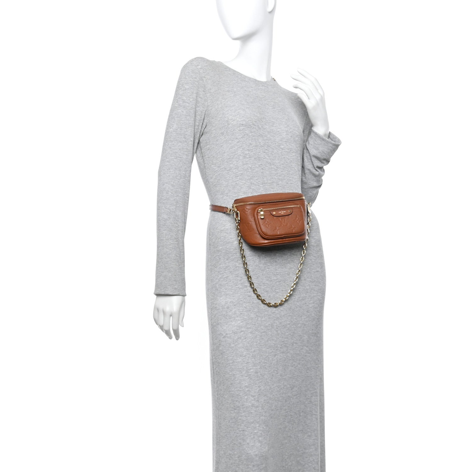 Louis Vuitton Empreinte Mini Bumbag Cognac 2 of 10