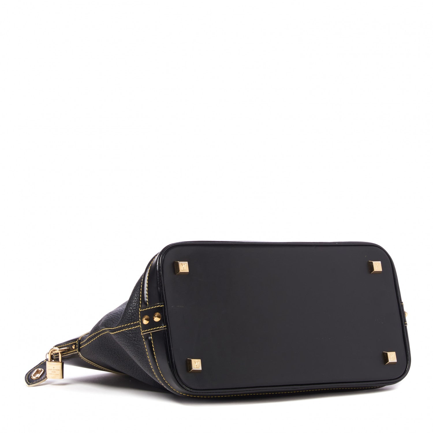 Louis Vuitton Suhali Lockit MM Black 3 of 7