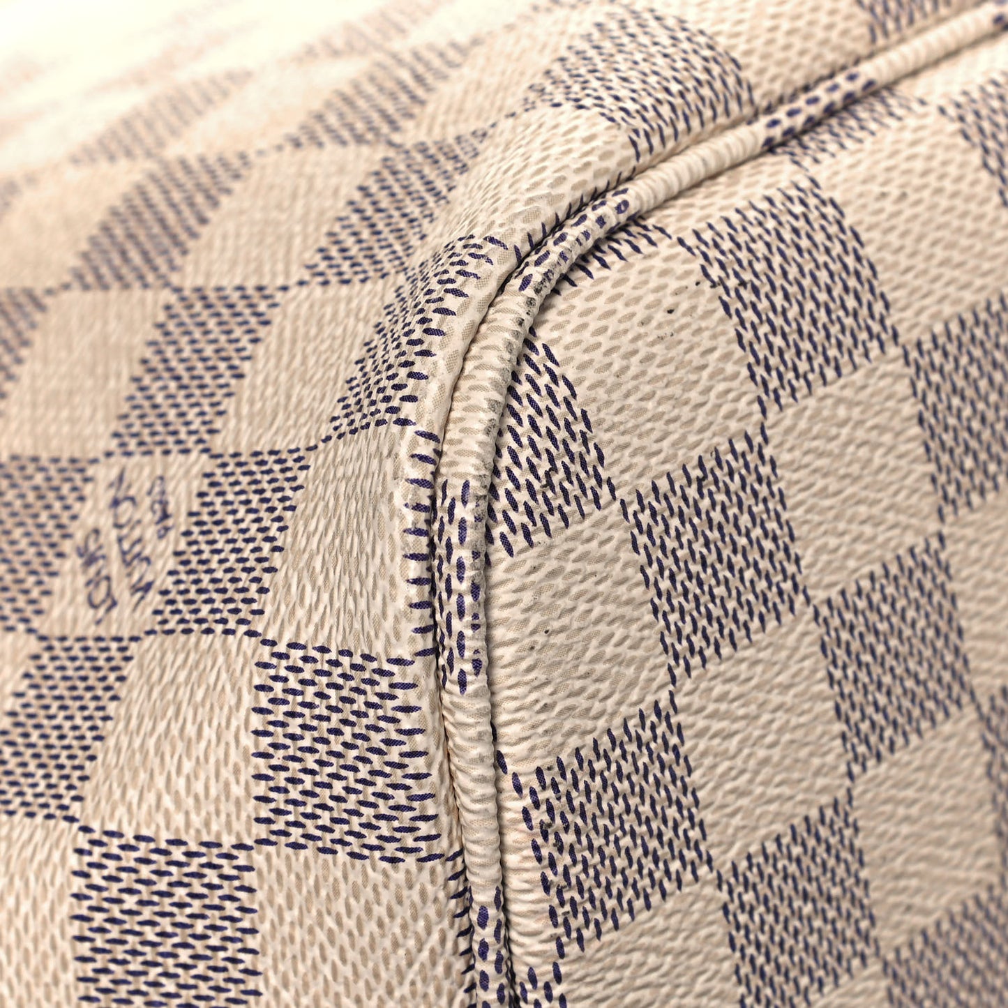 Damier Azur Neo Neverfull MM Rose Ballerine