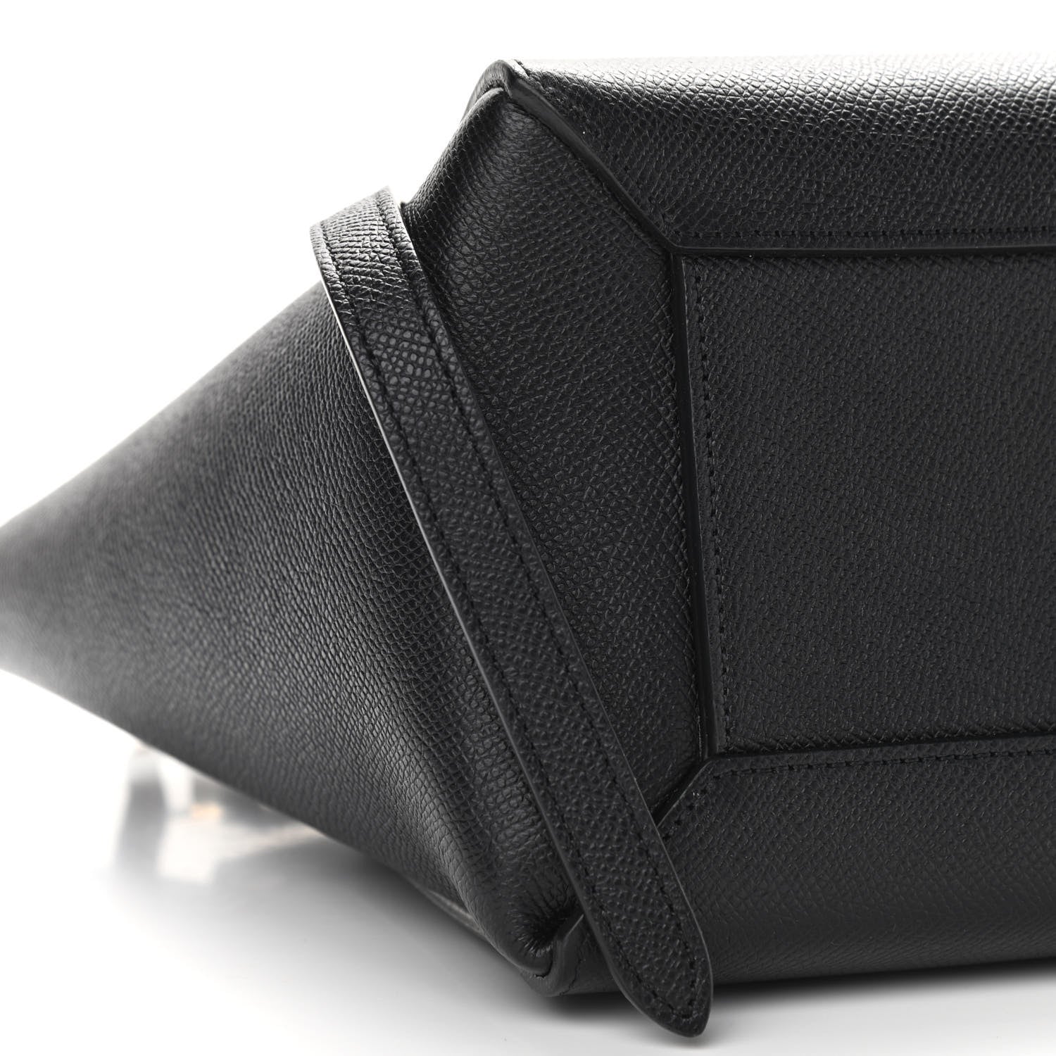 Celine Grained Calfskin Micro Belt Bag Black 10 of 12