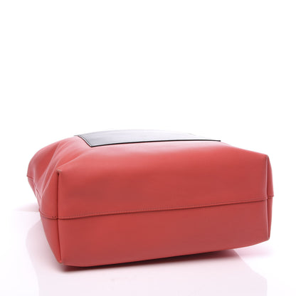 Balenciaga Calfskin Pocket Tote M Coral Black 3 of 9