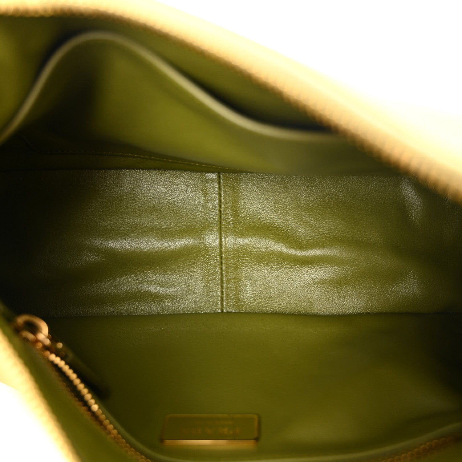 Prada Soft Calfskin Medium Aimee Shoulder Bag Pistachio 5 of 10