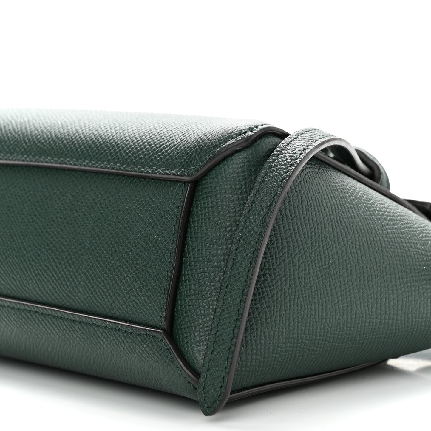 Grained Calfskin Pico Belt Bag Amazone