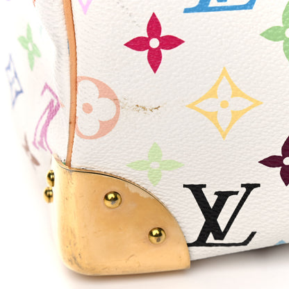 Louis Vuitton Monogram Multicolor Speedy 30 White 10 of 15