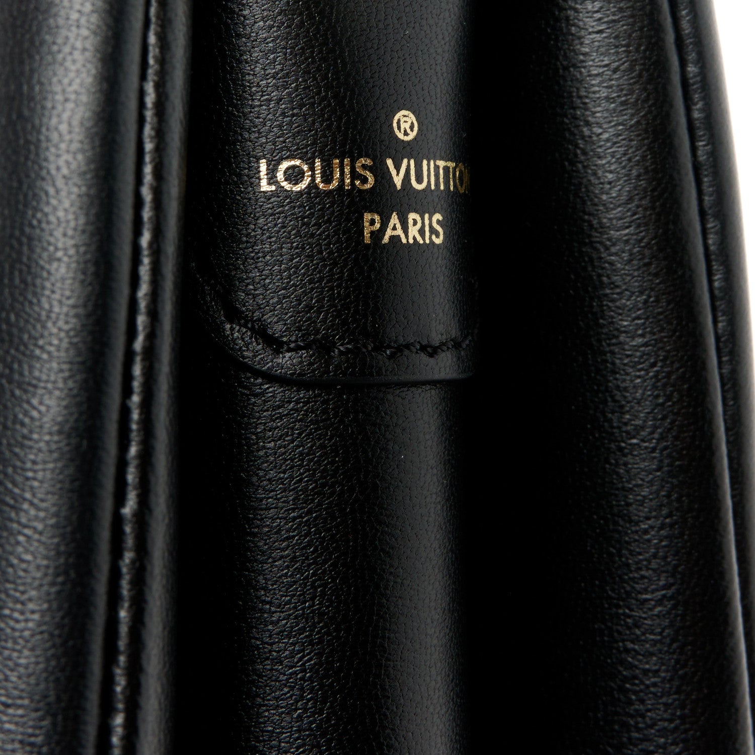 Louis Vuitton Lambskin Embossed Monogram Coussin PM Black 9 of 12