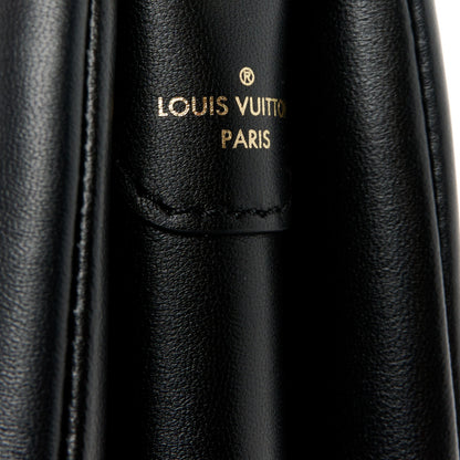 Louis Vuitton Lambskin Embossed Monogram Coussin PM Black 9 of 12