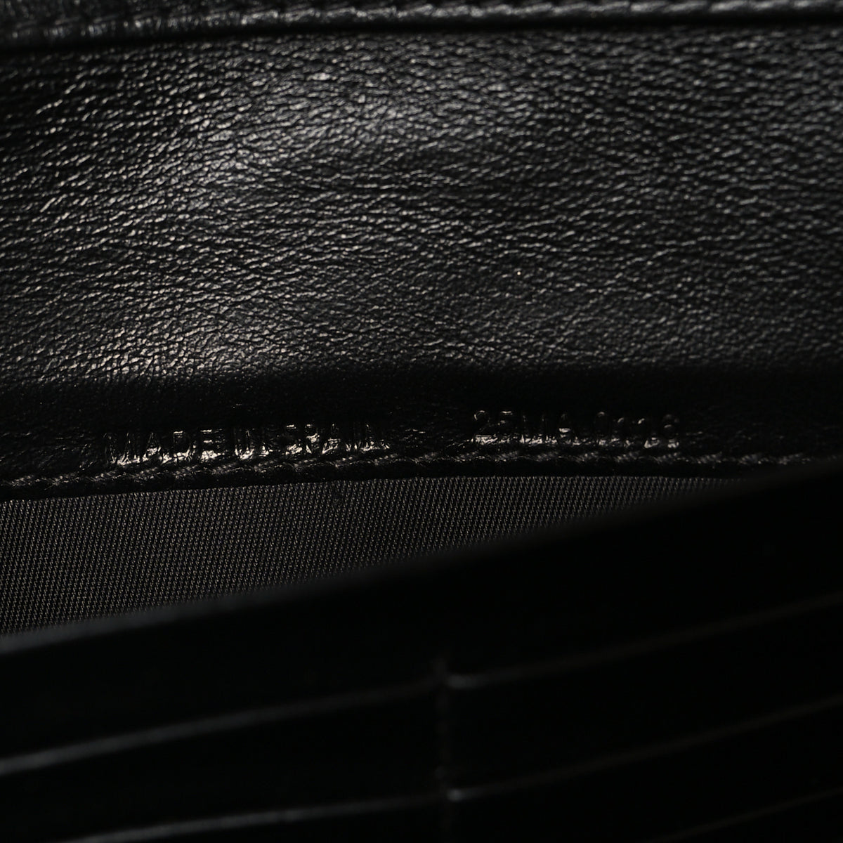 Patent Cannage Lady Dior Rendezvous Wallet On Chain Black