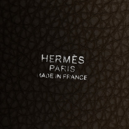Hermes Taurillon Clemence Picotin Lock 18 PM Etoupe 6 of 11