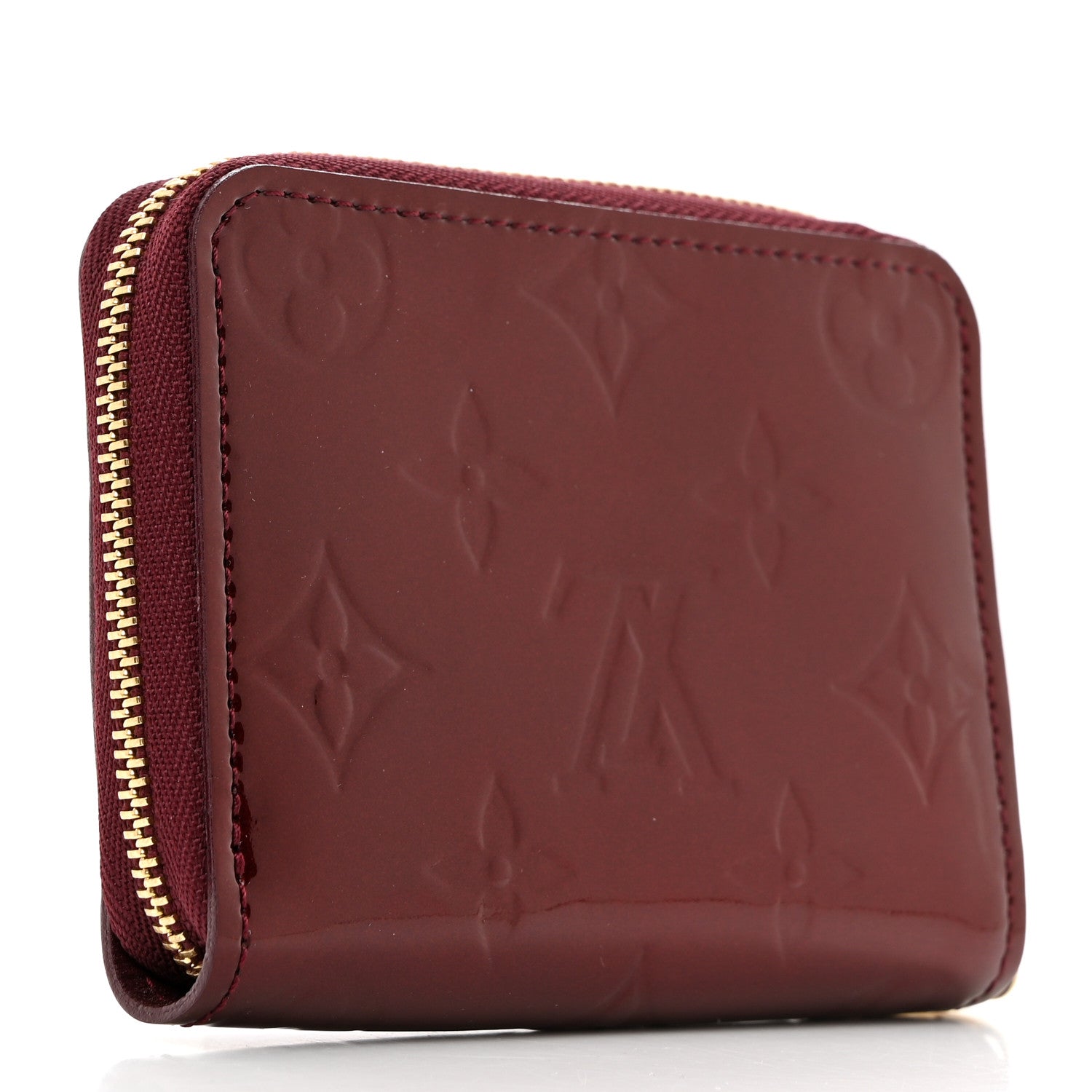 Louis Vuitton Vernis Zippy Coin Purse Rouge Fauviste 3 of 7