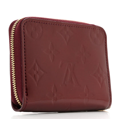 Louis Vuitton Vernis Zippy Coin Purse Rouge Fauviste 3 of 7