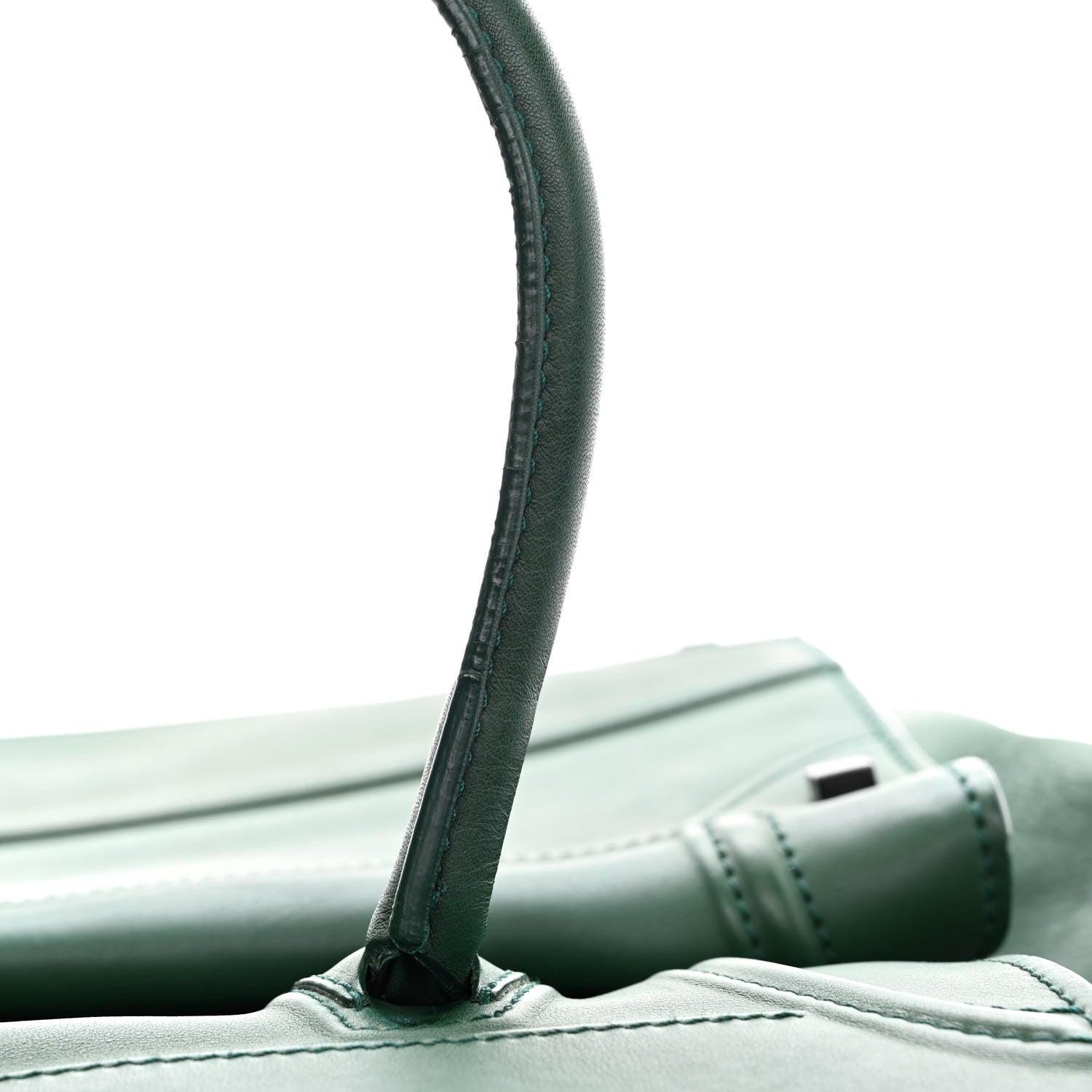 Celine Supple Calfskin Medium Phantom Luggage Emerald 13 of 20