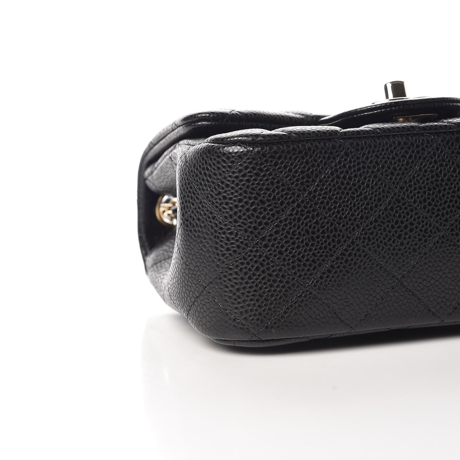 Chanel Caviar Quilted Mini Square Flap Black 8 of 14