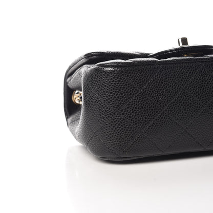 Chanel Caviar Quilted Mini Square Flap Black 8 of 14