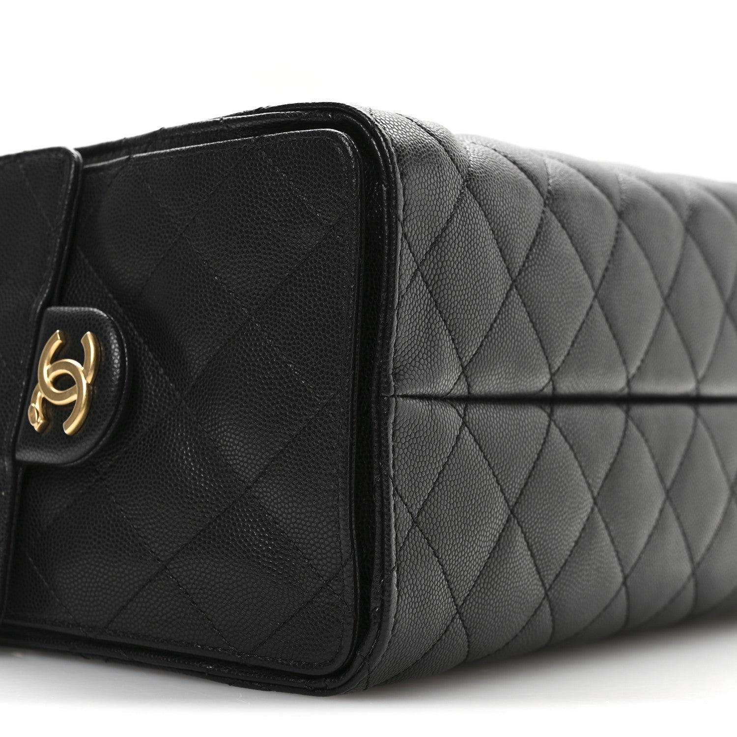 Chanel Caviar Quilted Small Chanel 25 Handbag Black 9 of 11