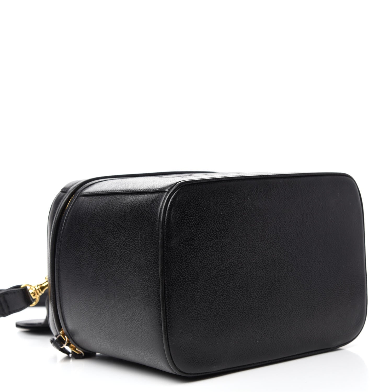 Chanel Caviar CC Vanity Train Case Black 4 of 10
