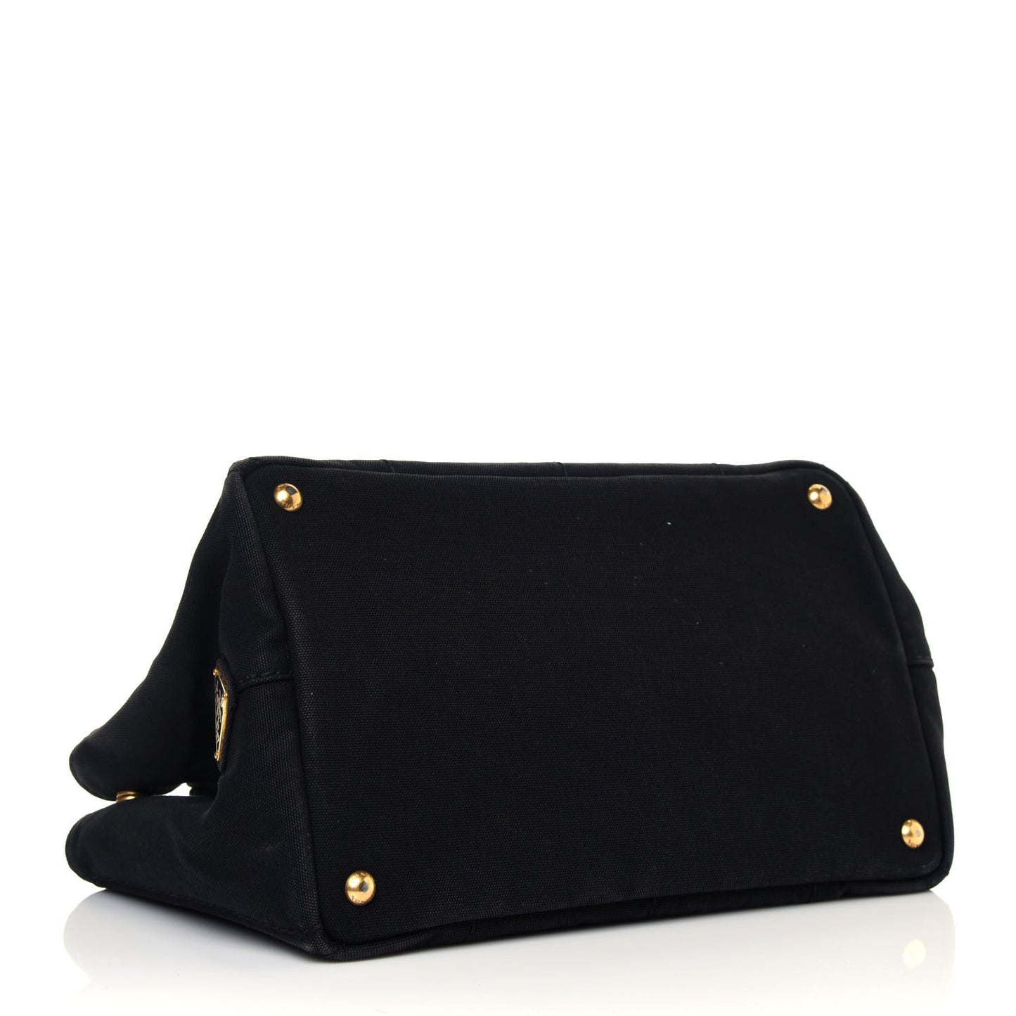 Canapa Small Logo Tote Black