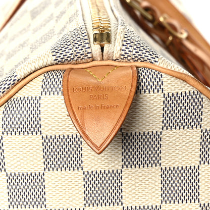 Louis Vuitton Damier Azur Keepall 50 7 of 11