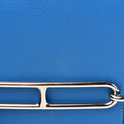 Hermes Evercolor Mini Sac Roulis Bleu Zanzibar 10 of 12