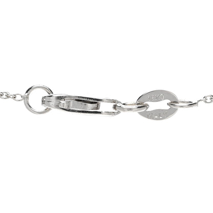 Roberto Coin 18K White Gold Diamond Cursive Letter K Pendant Necklace 5 of 6