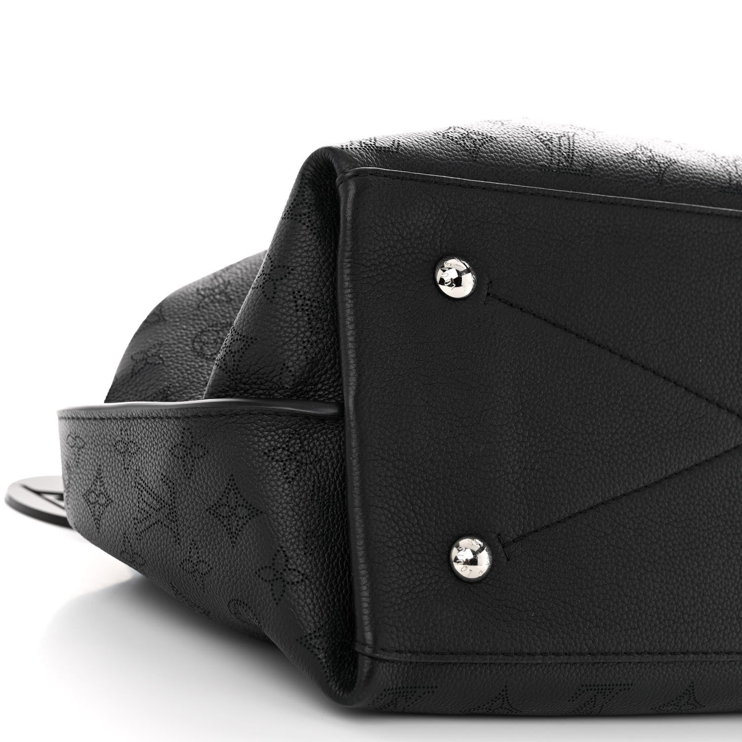 Louis Vuitton Mahina Carmel Hobo Black 9 of 10