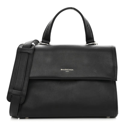 Balenciaga Veau Soyeux Small Tool Satchel Black 1 of 9