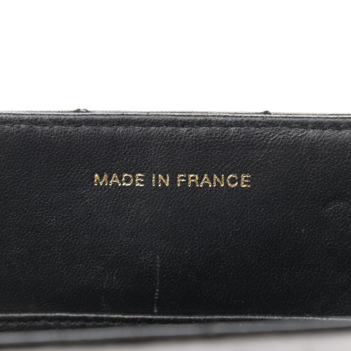 Lambskin Quilted Flap Bag Black