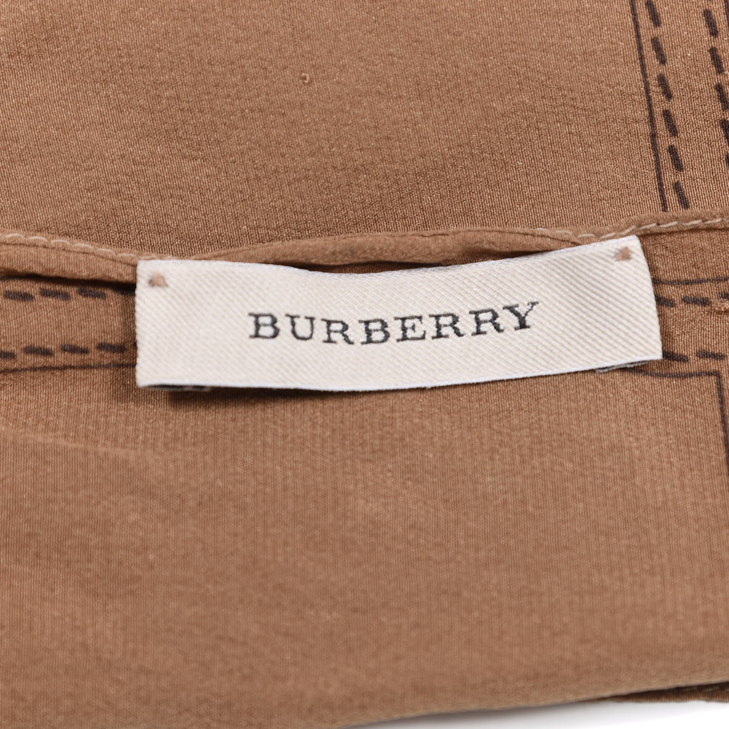 Burberry Modal Cashmere Haymarket Check Scarf Bronze 3 of 7
