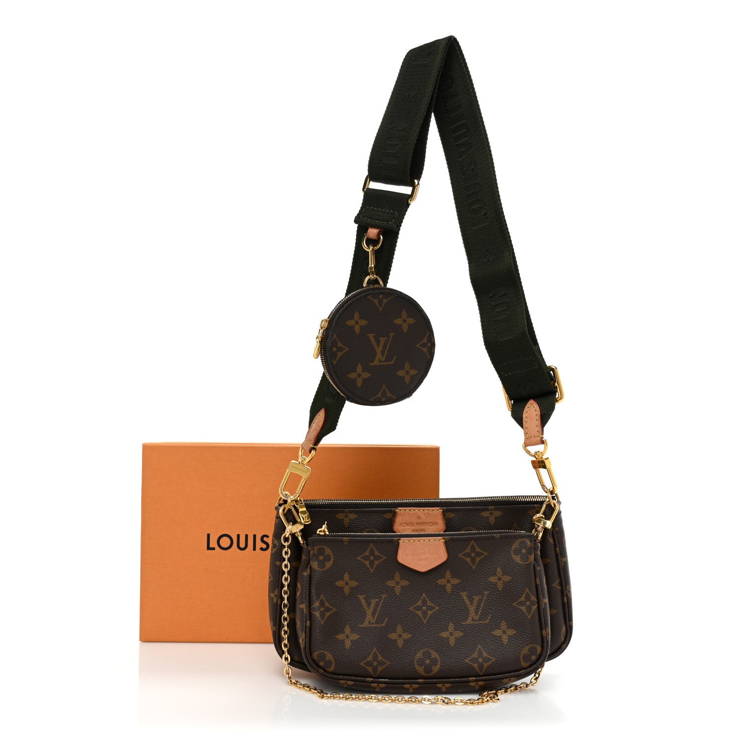 Louis Vuitton Monogram Multi Pochette Accessories Kaki 16 of 16