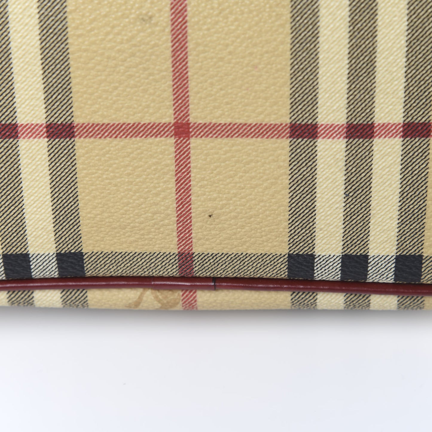 Haymarket Check Small Tote Red