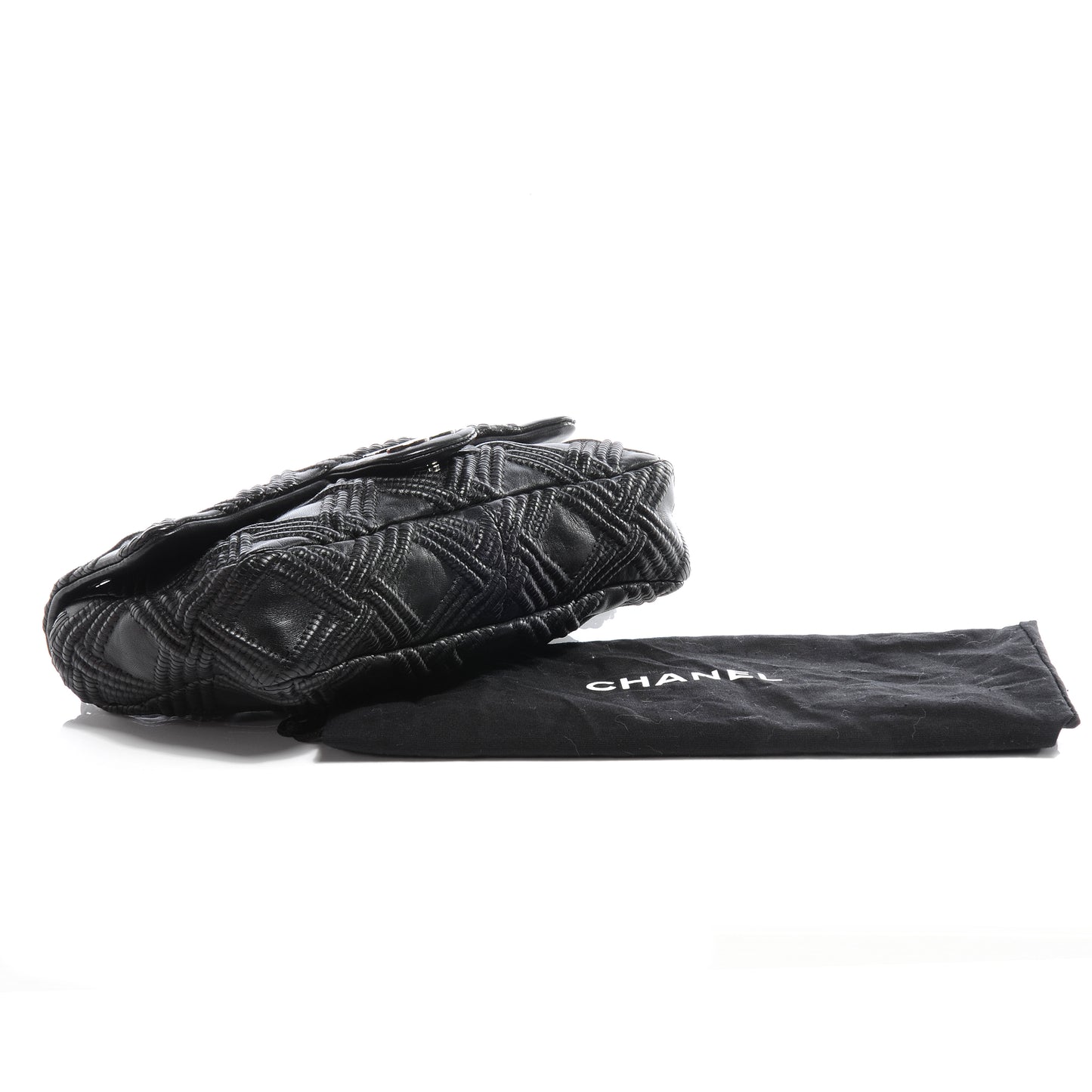 Lambskin Walk Of Fame Flap Black