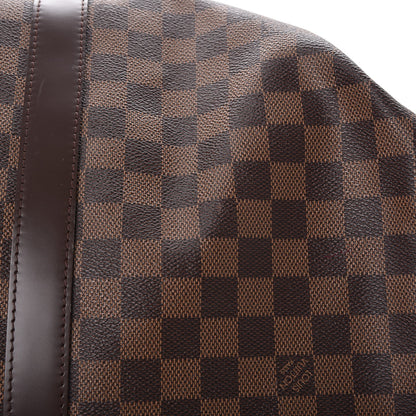 Louis Vuitton Damier Ebene Keepall Bandouliere 45 10 of 12