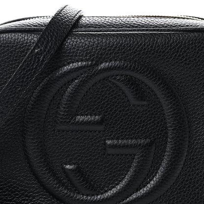 Gucci Pebbled Calfskin Small Soho Disco Bag Black 10 of 10