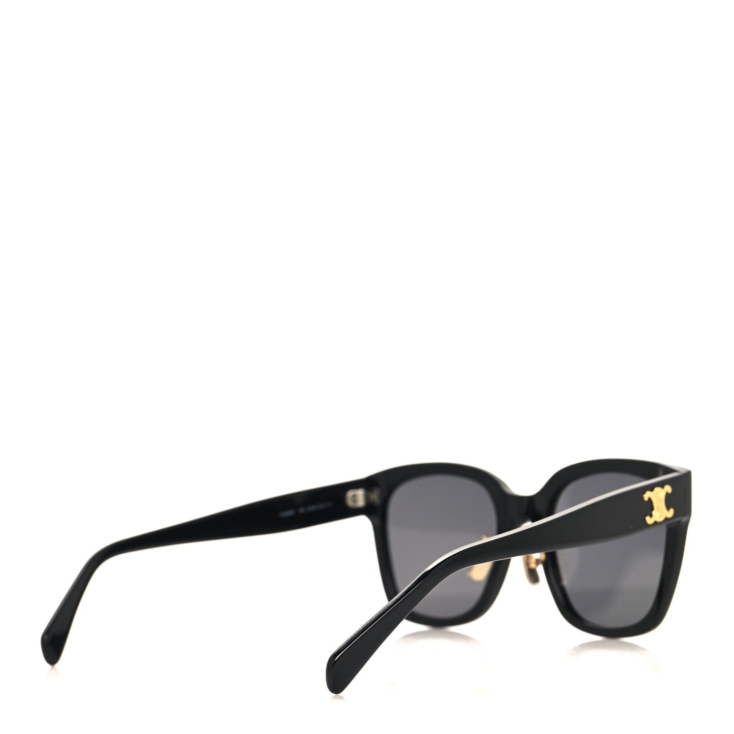 Acetate Triomphe Sunglasses CL40222F Black