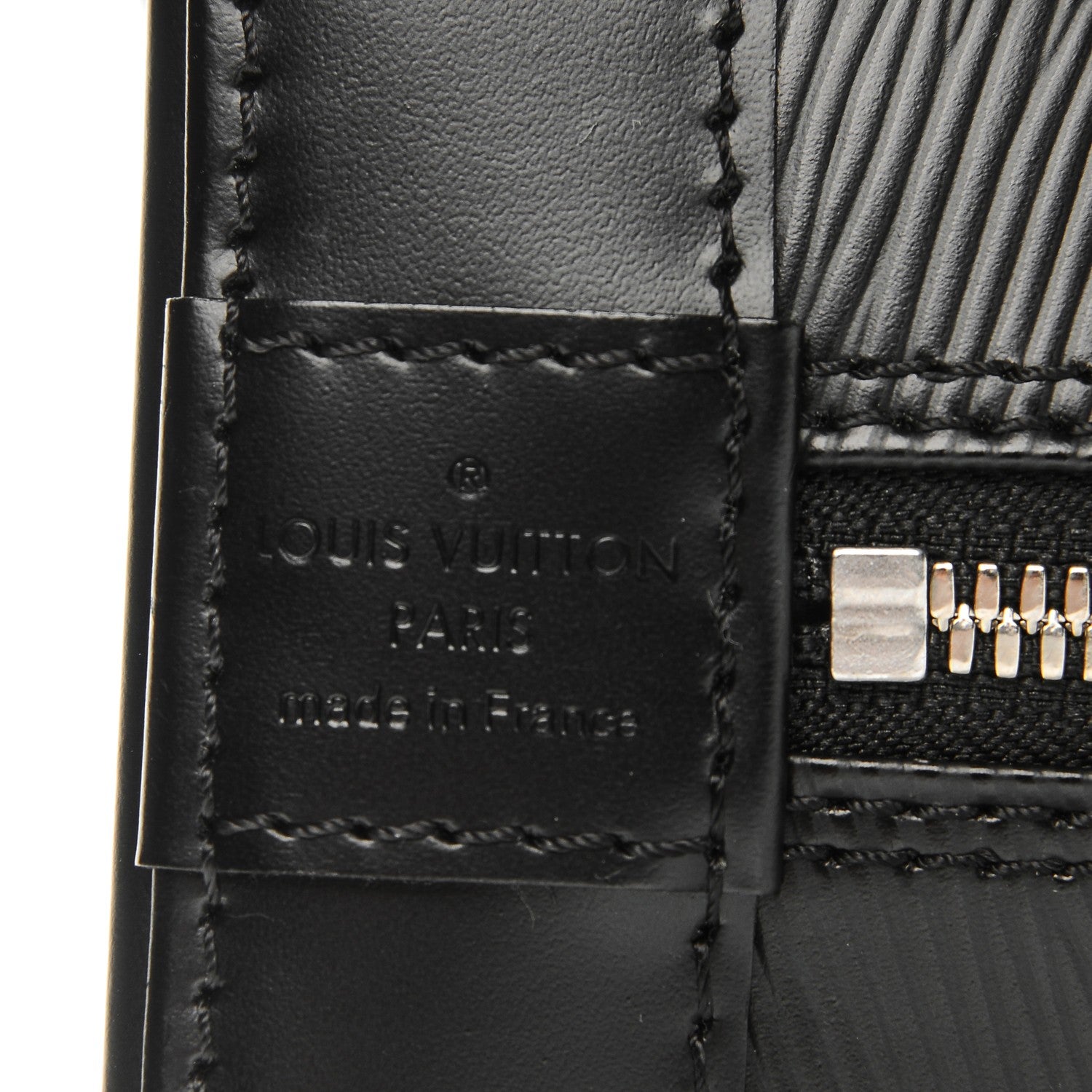 Louis Vuitton Epi Alma PM Black 5 of 6