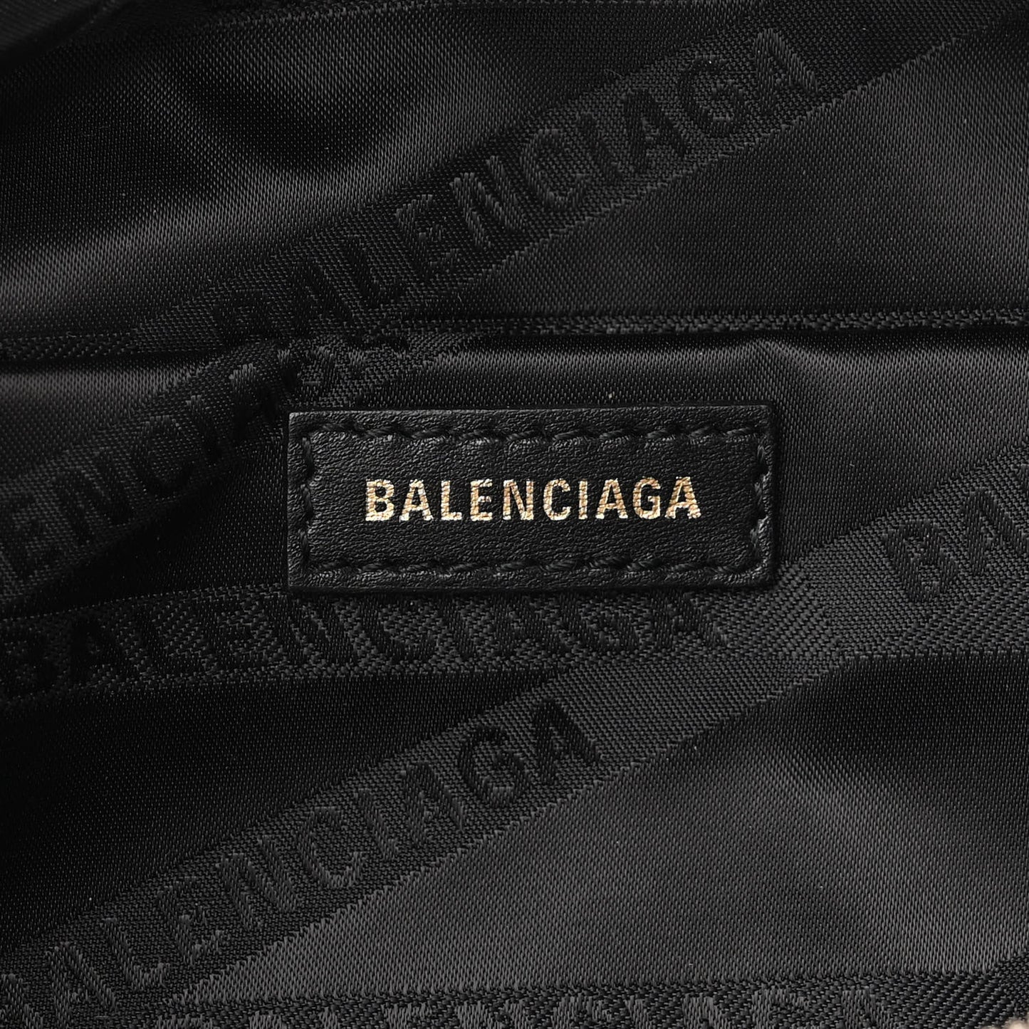 Agneau Arena Graffiti All Over XXS Souvenir Belt Bag Black White