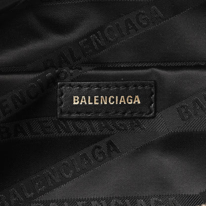 Balenciaga Agneau Arena Graffiti All Over XXS Souvenir Belt Bag Black White 6 of 7