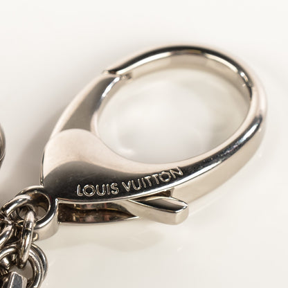 Louis Vuitton Mini Lin Croisette Bag Charm Black 3 of 5