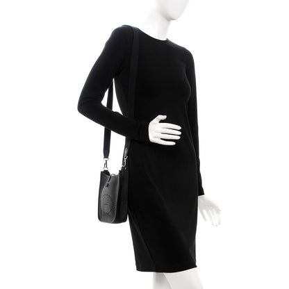 Hermes Taurillon Clemence Evelyne TPM Black 2 of 9