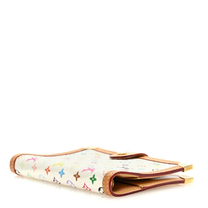 Louis Vuitton Monogram Multicolor Small Ring Agenda Cover White 4 of 7
