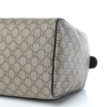 Gucci GG Plus Monogram Tattoo Heart Medium Joy Boston Dark Brown 6 of 13